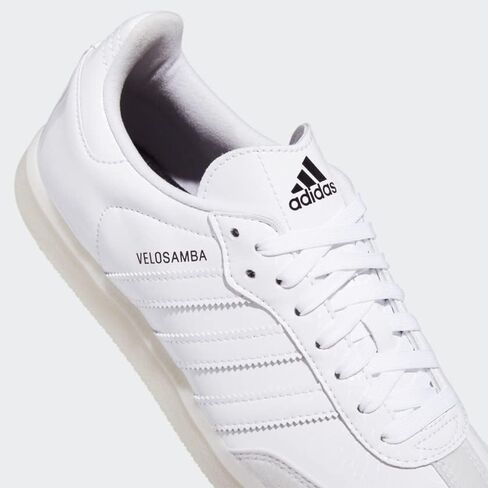 adidas The Velosamba Vegan Cycling Shoes Men's, White, Size 10.5 in Saudi Arabia