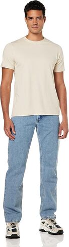 Lee Men's Regular Fit Straight Leg Jean, Light Stone, 31W x 30L in Kuwait