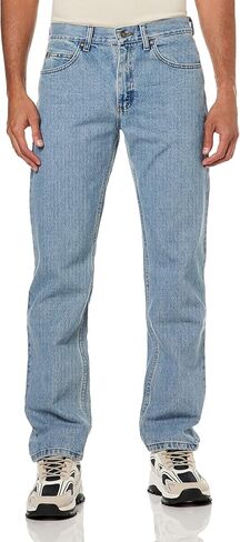 Lee Men's Regular Fit Straight Leg Jean, Light Stone, 31W x 30L in Kuwait