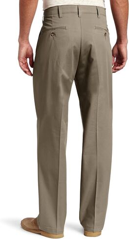 Lee Men's Comfort Waist Custom Relaxed-Fit Pleated Pant in Saudi Arabia