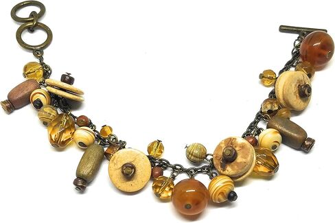 Cookie Lee Wood Toggle Bracelet (B6) in Saudi Arabia