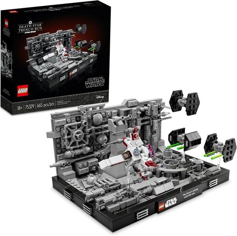 LEGO Star Wars Death Star Trench Run Diorama 75329 Building Set for Adults (665 Pieces) in Saudi Arabia