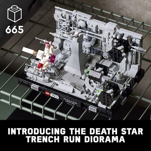 LEGO Star Wars Death Star Trench Run Diorama 75329 Building Set for Adults (665 Pieces) in Saudi Arabia