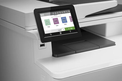 طابعة ألوان HP Color LaserJet Pro MFP M479fdw‎ متعددة المهام للطباعة والنسخ والمسح الضوئي والفاكس والبريد الإلكتروني - اللون: أبيض [W1A80A] in Kuwait