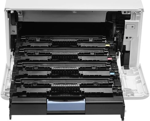 طابعة ألوان HP Color LaserJet Pro MFP M479fdw‎ متعددة المهام للطباعة والنسخ والمسح الضوئي والفاكس والبريد الإلكتروني - اللون: أبيض [W1A80A] in Kuwait