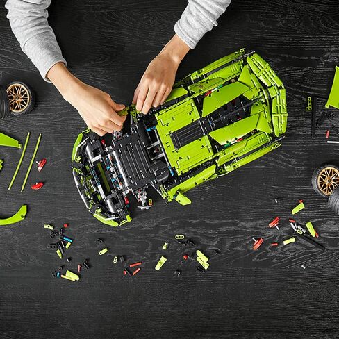 LEGO Technic Lamborghini Sián FKP 37 (42115), Building Project for Adults, Build and Display This Distinctive Model, a True Representation of The Original Sports Car (3,696 Pieces) in Saudi Arabia