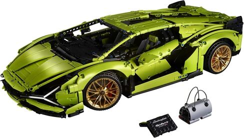 LEGO Technic Lamborghini Sián FKP 37 (42115), Building Project for Adults, Build and Display This Distinctive Model, a True Representation of The Original Sports Car (3,696 Pieces) in Saudi Arabia