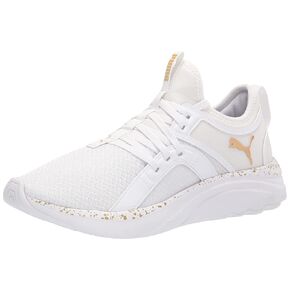 PUMA Women's Softride Sophia Running Shoe, White Team Gold, 8 in Saudi Arabia