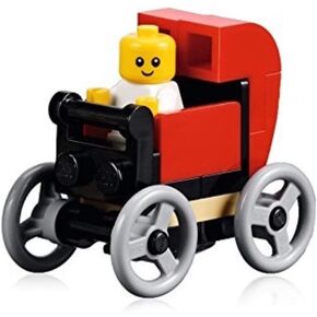 LEGO City Minifigure - Baby in Red Baby Carriage from Set 10255 (18 Pieces) in Kuwait