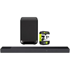 Sony HT-A7000 7.1.2ch Dolby Atmos Soundbar Bundle with Sony 7.1" 300W Wireless Subwoofer for HT-A9/A7000 Soundbars and 1 YR CPS Enhanced Protection Pack in Kuwait