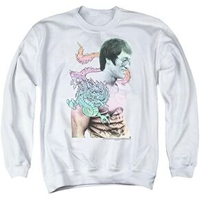 Bruce Lee A Little Bruce Unisex Adult Crewneck Sweatshirt for Men and Women in Kuwait