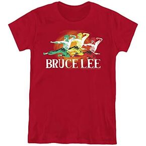 Trevco Bruce Lee Tri Color Women's T Shirt in Kuwait