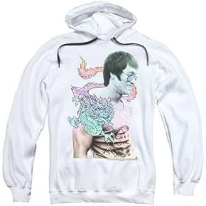 Bruce Lee A Little Bruce Unisex Adult Pull-Over Hoodie for Men and Women in Kuwait