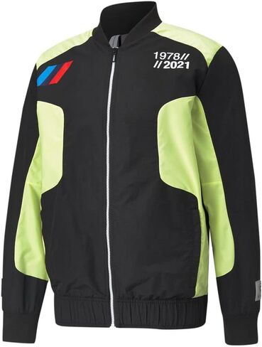 Puma Mens Bmw Motorsport Street Woven Athletic - Black in Saudi Arabia
