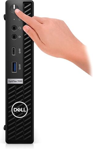 كمبيوتر مكتبي Dell OptiPlex 7000 7090 - Intel Core i7 الجيل العاشر i7-10700T ثماني النواة (8 النواة) 2 جيجا هرتز - 16 جيجا بايت رام DDR4 SDRAM - 512 جيجا بايت M.2 PCI Express NVMe 3.0 x4 SSD - كمبيوتر شخصي صغير - أسود in Saudi Arabia