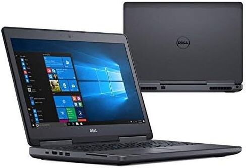 لاب توب ديل بريسيشن 7510 فل اتش دي 15.6 انش للعمل- انتل كواد كور i7-6820HQ، ذاكرة رام 32 جيجا، 512 جيجا اس اس دي، واي فاي، USB 3.0، Numeric K.B) انفيديا كوادرو M1000M 4 جيجا DDR5 (تم تجديد) in Kuwait