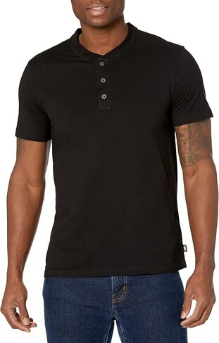 Lee Men's Short Sleeve Soft Washed Cotton Henley T-Shirt in Kuwait