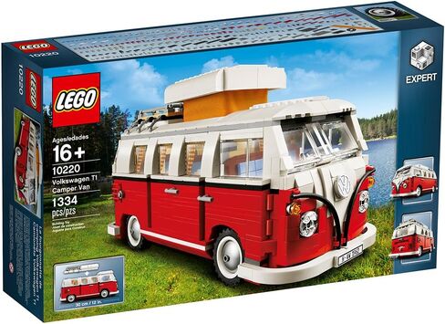 LEGO Creator Expert Volkswagen T1 Camper Van 10220 Construction Set (1334 Pieces) in Saudi Arabia