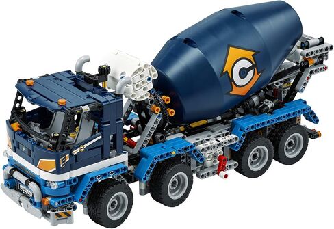 LEGO Technic Concrete Mixer Truck 42112 Building Kit, Kids Will Love Bringing The Construction Site to Life with This Cool Concrete Truck Toy Model Set (1,163 Pieces) in Saudi Arabia