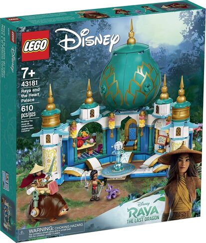 LEGO Disney Raya and The Heart Palace 43181 Imaginative Toy Building Kit; Makes a Unique Disney Gift for Kids Who Love Palaces and Adventures with Disney Characters, New 2021 (610 Pieces) in Saudi Arabia