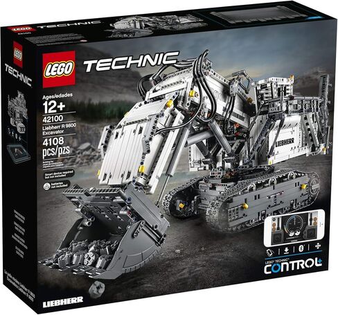 LEGO Technic Liebherr R 9800 Excavator 42100 Building Kit (4,108 Pieces) in Saudi Arabia