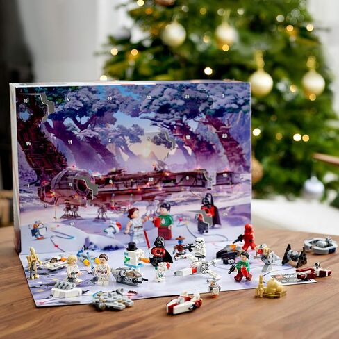 LEGO Star Wars 2020 Advent Calendar 75279 Building Kit for Kids, Fun Calendar with Star Wars Buildable Toys Plus Code to Unlock Character in Star Wars: The Skywalker Saga Game (311 Pieces) in Saudi Arabia