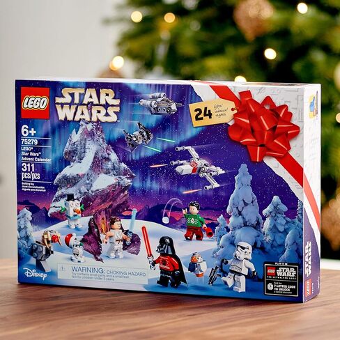 LEGO Star Wars 2020 Advent Calendar 75279 Building Kit for Kids, Fun Calendar with Star Wars Buildable Toys Plus Code to Unlock Character in Star Wars: The Skywalker Saga Game (311 Pieces) in Saudi Arabia