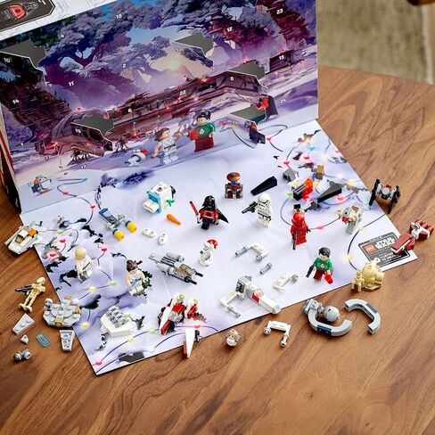 LEGO Star Wars 2020 Advent Calendar 75279 Building Kit for Kids, Fun Calendar with Star Wars Buildable Toys Plus Code to Unlock Character in Star Wars: The Skywalker Saga Game (311 Pieces) in Saudi Arabia