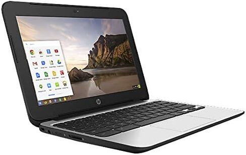 HP ChromeBook 11 G4 EE: 11.6-inch (1366x768) | Intel Celeron N2840 2.16GHz | 16GB eMMC SSD | 4GB RAM | Chrome OS - Black in Saudi Arabia