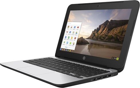 HP ChromeBook 11 G4 EE: 11.6-inch (1366x768) | Intel Celeron N2840 2.16GHz | 16GB eMMC SSD | 4GB RAM | Chrome OS - Black in Saudi Arabia