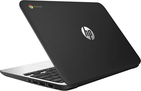 HP ChromeBook 11 G4 EE: 11.6-inch (1366x768) | Intel Celeron N2840 2.16GHz | 16GB eMMC SSD | 4GB RAM | Chrome OS - Black in Saudi Arabia