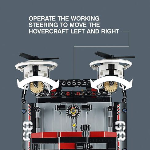 LEGO Technic Hovercraft 42076 Building Kit (1020 Pieces) in Saudi Arabia