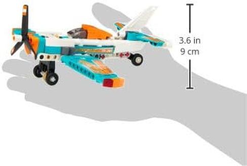 LEGO 42117 Technic Race Plane Toy to Jet Aeroplane 2 in 1 Stunt Model Building Set for Boys and Girls 7 Plus Years Old, Gift Idea in Saudi Arabia