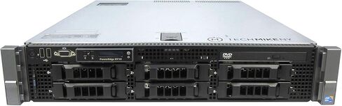 High-End Virtualization Server 12-Core 128GB RAM 12TB RAID Dell PowerEdge R710 Bezel and Rails (Renewed) in Saudi Arabia