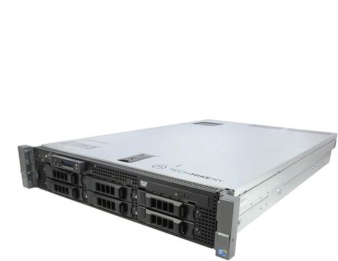 High-End Virtualization Server 12-Core 128GB RAM 12TB RAID Dell PowerEdge R710 Bezel and Rails (Renewed) in Saudi Arabia