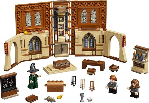 LEGO 76382 Harry Potter Hogwarts Moment: Transfiguration Class Building Set, Collectible Book Toy, Travel Case, Portable Playset in Saudi Arabia