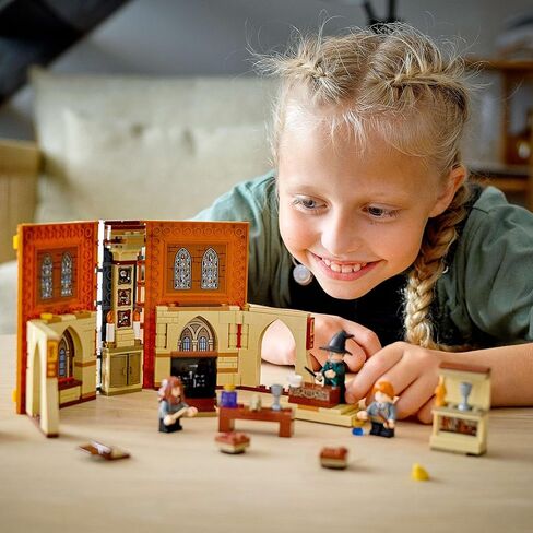 LEGO 76382 Harry Potter Hogwarts Moment: Transfiguration Class Building Set, Collectible Book Toy, Travel Case, Portable Playset in Saudi Arabia