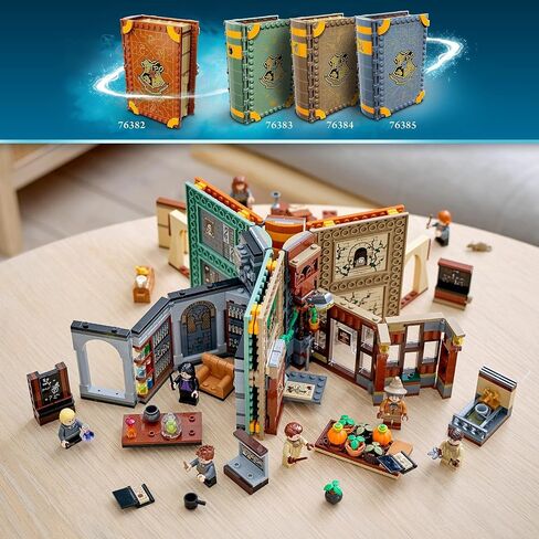 LEGO 76382 Harry Potter Hogwarts Moment: Transfiguration Class Building Set, Collectible Book Toy, Travel Case, Portable Playset in Saudi Arabia