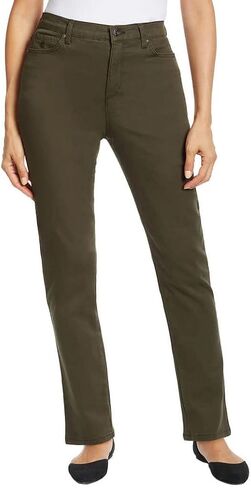 Gloria Vanderbilt Women's Amanda Classic Tapered Jeans - Pine Glen 16 in Saudi Arabia