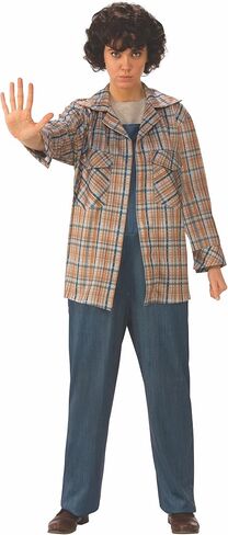 Rubie's Adult Stranger Things Season 2 Eleven Plaid Shirt in Saudi Arabia