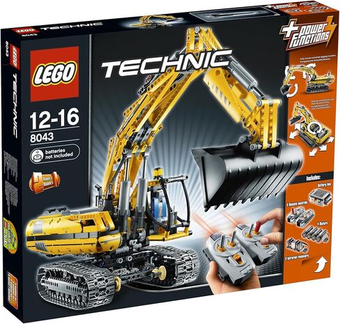 LEGO Technic 8043 Power Functions Motorized Excavator in Saudi Arabia