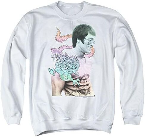 Bruce Lee A Little Bruce Unisex Adult Crewneck Sweatshirt for Men and Women in Saudi Arabia