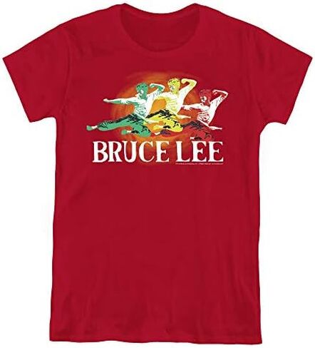 Trevco Bruce Lee Tri Color Women's T Shirt in Saudi Arabia