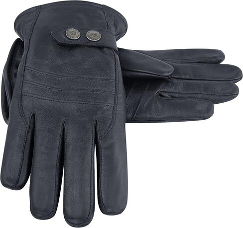 Riparo Winter Gloves for Men, Leather Winter Gloves for Cold Weather, Snow Gloves for Motorcycle Driving Hiking Outdoor in Saudi Arabia