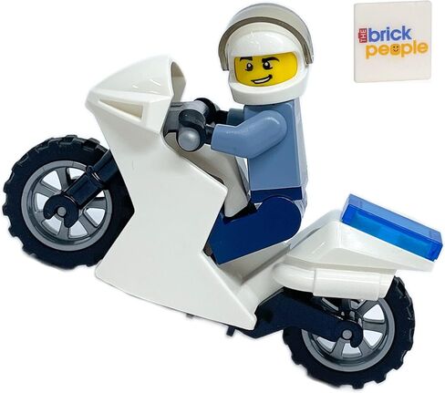 LEGO City: Police Man with Motorcycle in Saudi Arabia