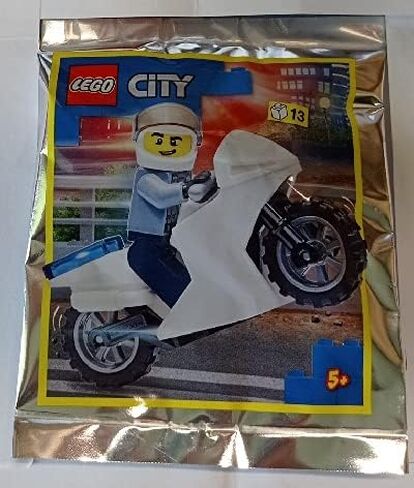 LEGO City: Police Man with Motorcycle in Saudi Arabia