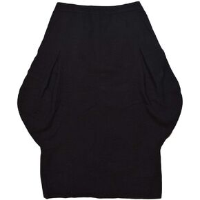 Hachung Lee Black Wool Rounded Skirt 3 in Saudi Arabia