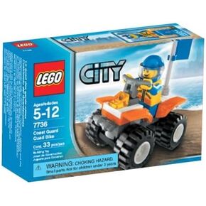 LEGO City Coast Guard Quad Bike 7736 Building Kit (33 Piece) in Kuwait