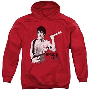 Bruce Lee Nunchucks Unisex Adult Pull-Over Hoodie for Men and Women in Kuwait