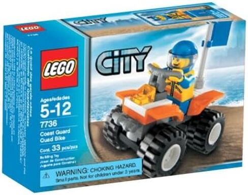 LEGO City Coast Guard Quad Bike 7736 Building Kit (33 Piece) in Saudi Arabia